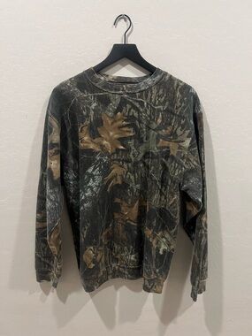 Vintage Camo Crewneck Sweatshirt